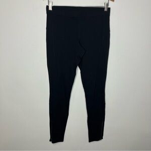 Express black pants with zipper at the ankles business casual womens size small